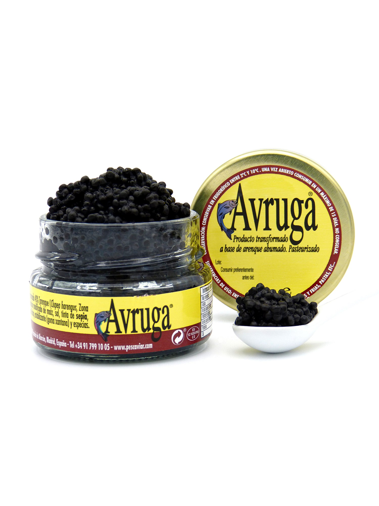 AVRUGA, smoked herring spheres