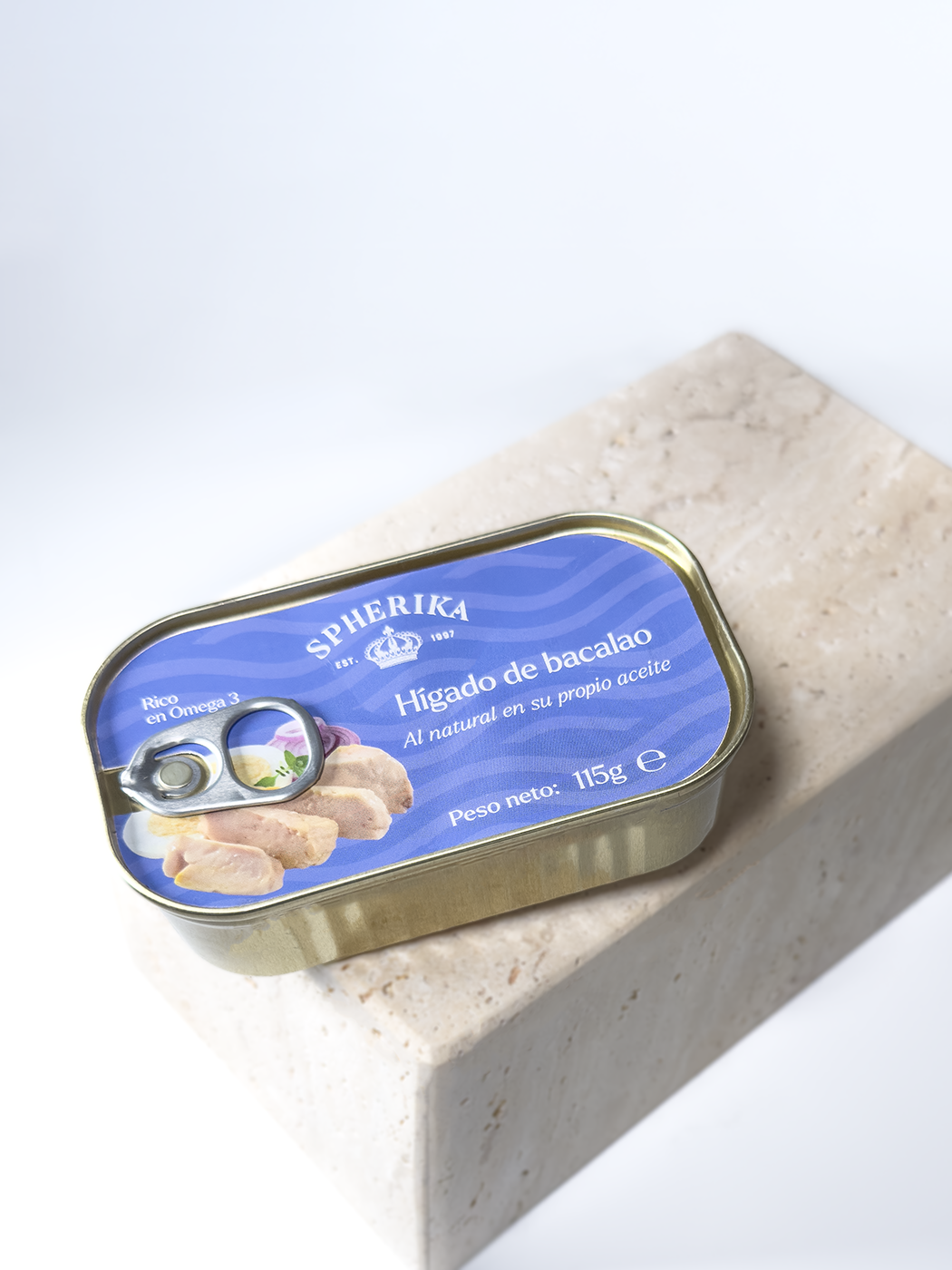 SPHERIKA, foie de morue 115g
