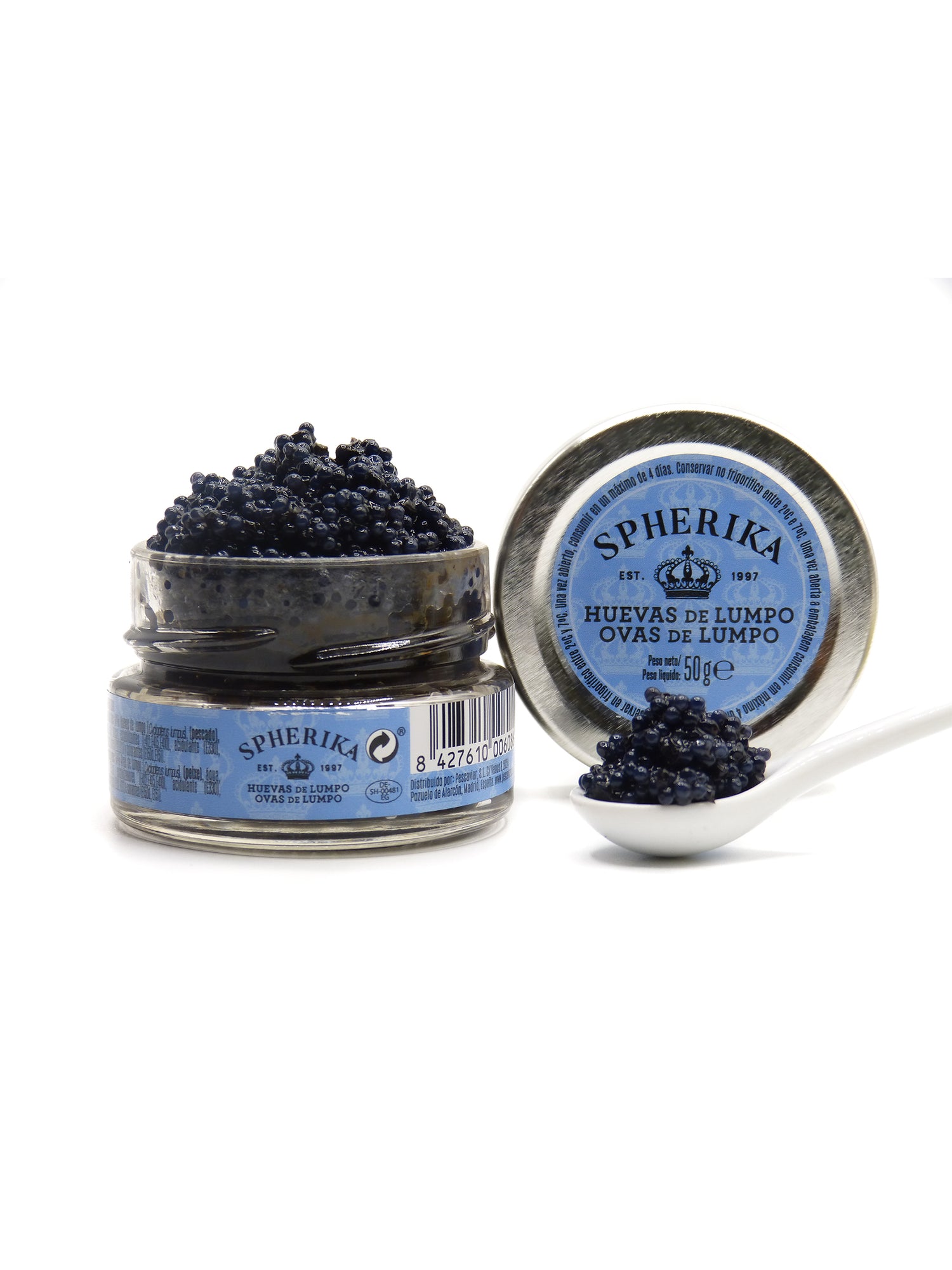 SPHERIKA, black lumpfish roe