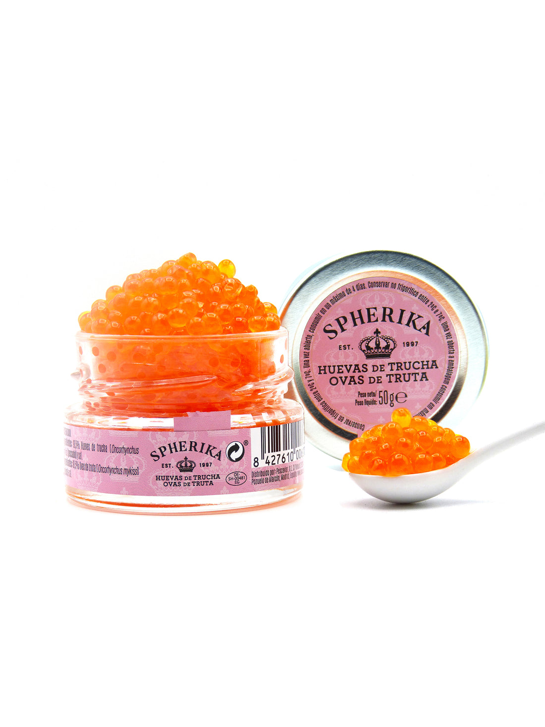 SPHERIKA, œufs de truite