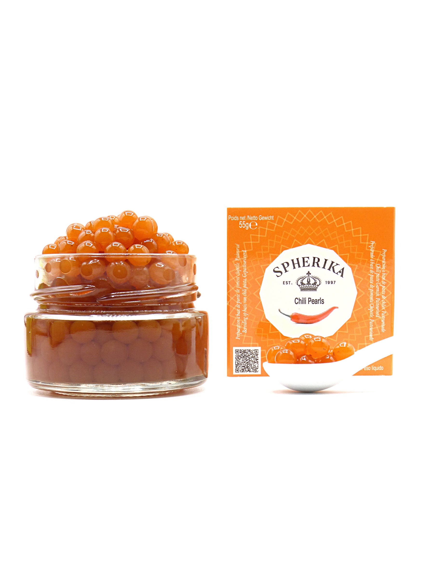 SPHERIKA, esferas de pimenta chipotle 55g