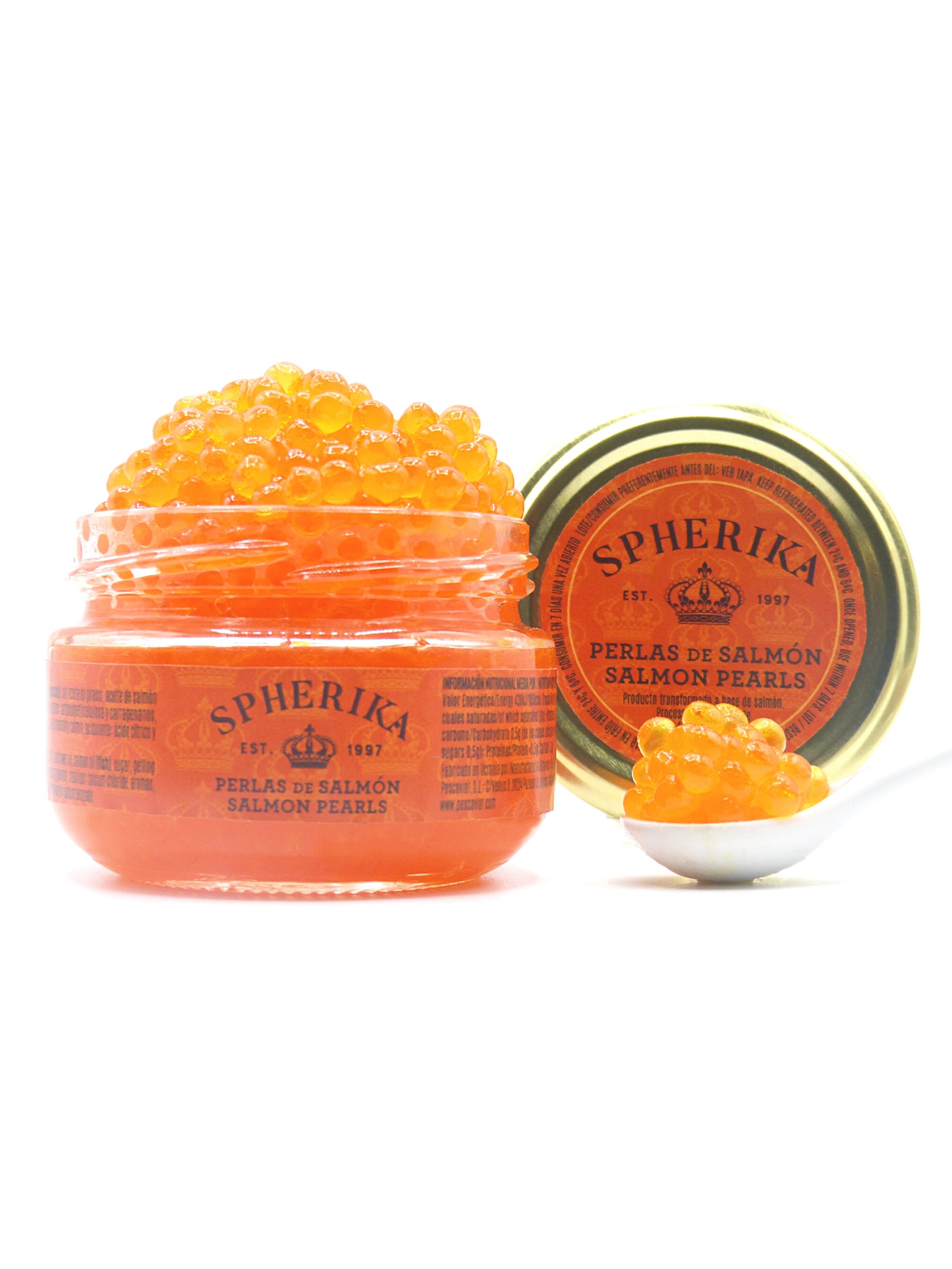SPHERIKA, esferas de salmão 100g