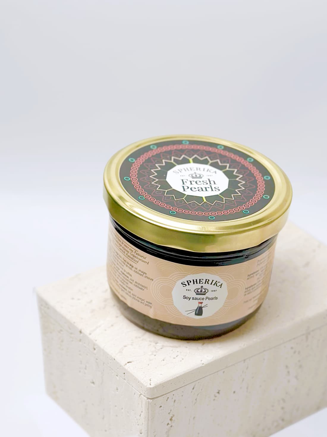 SPHERIKA, esferas de molho de soja