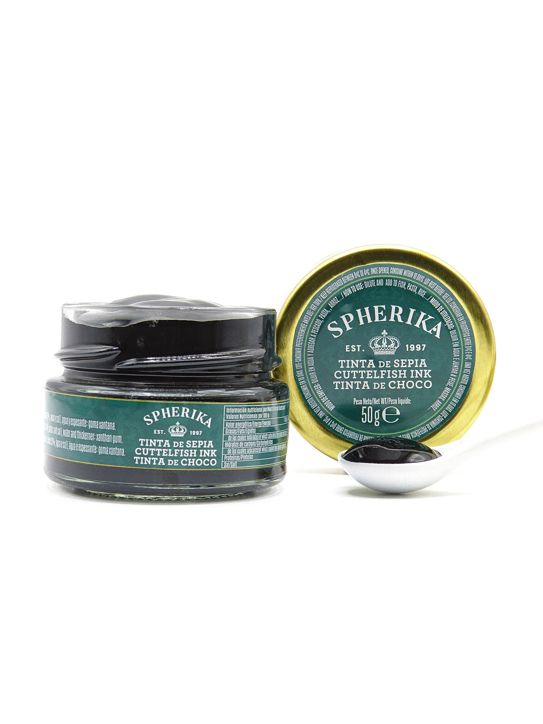SPHERIKA, Cuttlefish ink 50g