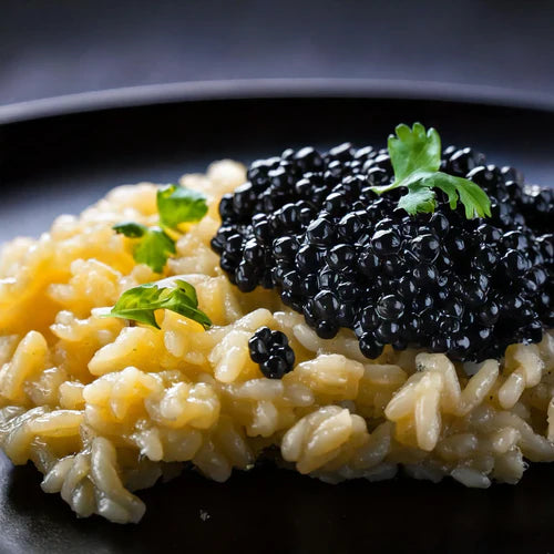 Risotto de caviar: un lujo culinario en tu mesa