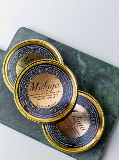 MOLUGA, smoked herring spheres 145g