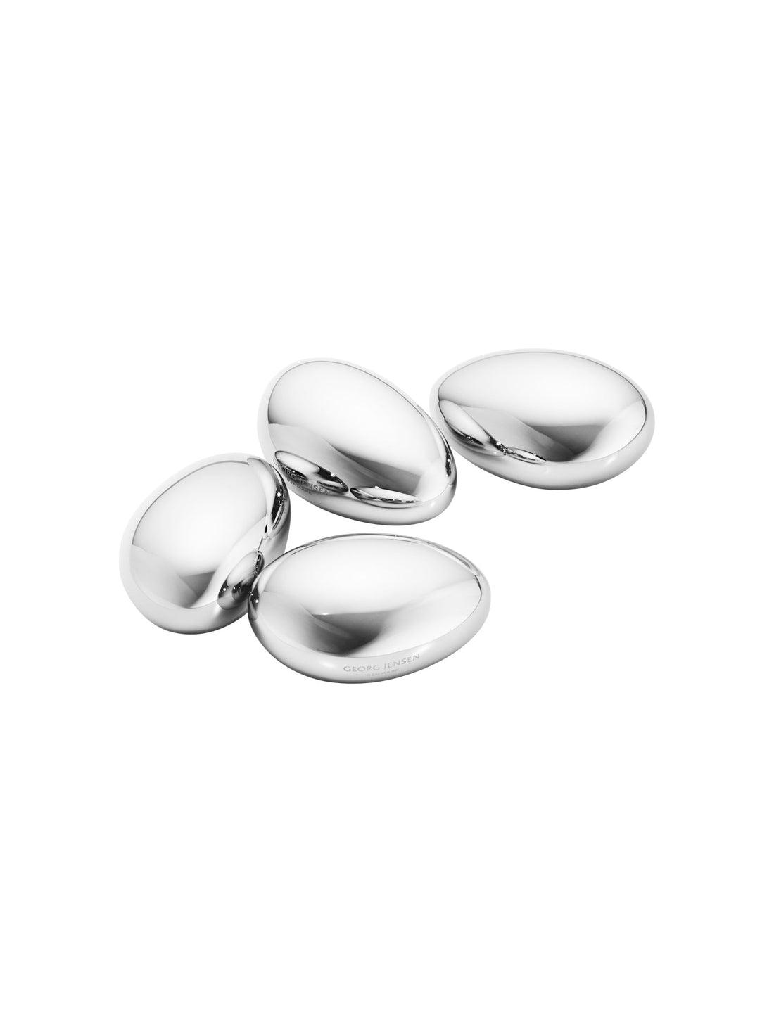 Ice cubes, stainless steel