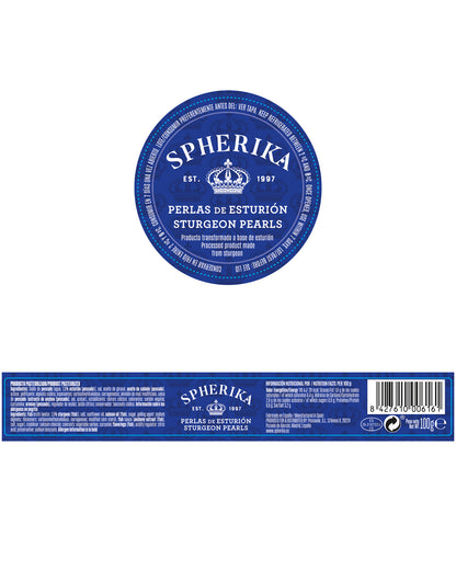 SPHERIKA, esferas de esturión 100g