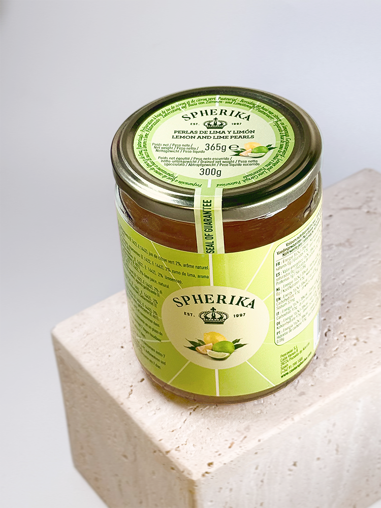 SPHERIKA, sphères de citron et citron vert 